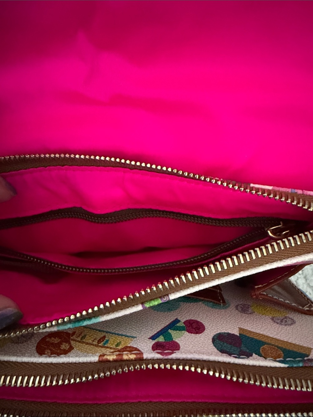 Dooney & Bourke X Disney Collab Princess Hats Crossbody Bag - Picture 8 of 12